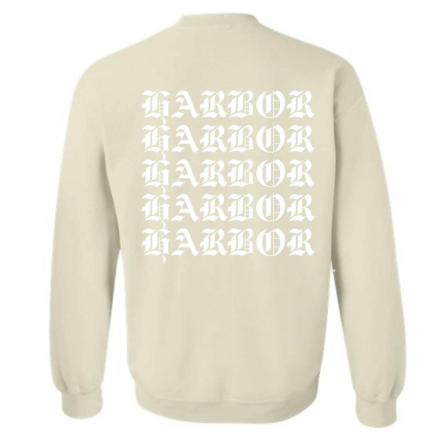 Harbor Stacked Crewneck (Sand)