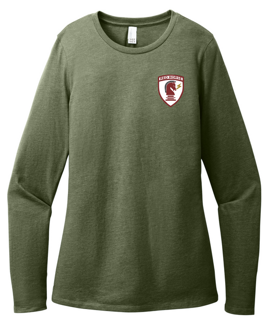 District Women's Perfect Blend Long Sleeve - Degens DT110