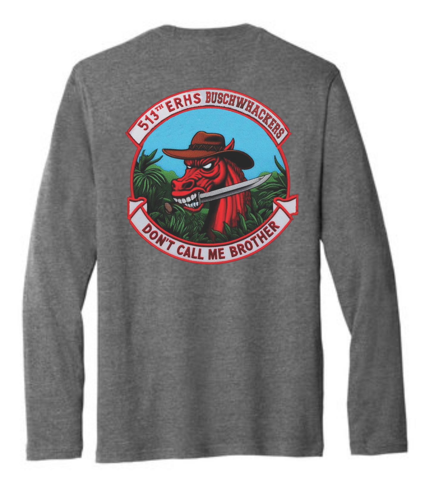 PC Tri-Blend Long Sleeve Graphite Heather